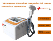 Вертикальная машина ISO9001 удаления волос лазера диода 755nm 808nm 1064nm