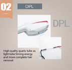Многофункциональная машина 8*40mm лазера удаления волос на лице лазера DPL Elight 10*50mm